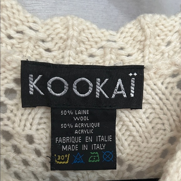 Kookai Cream Knit Sweater - Picture 2 of 6